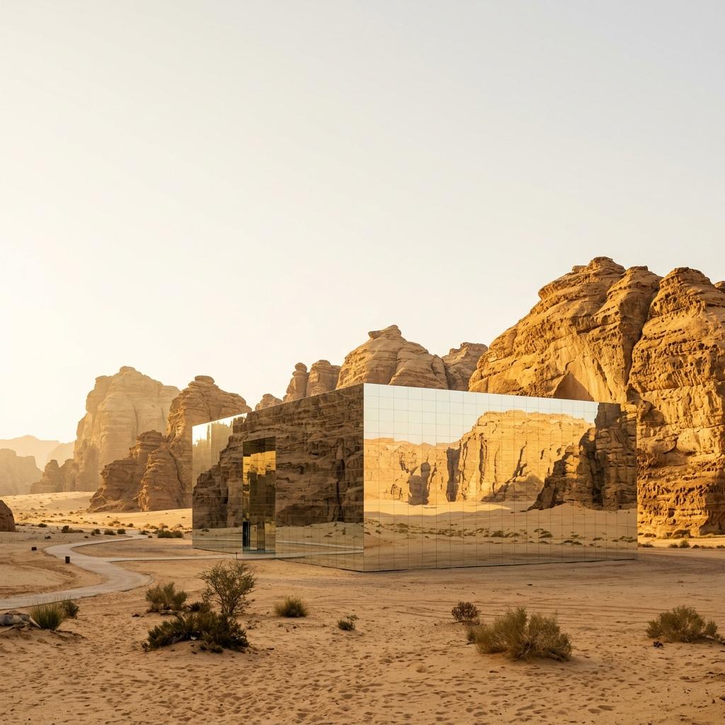 Maraya Mirror Museum AlUla Heritage Architecture